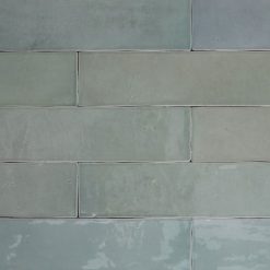 Handvorm Tegels 6,2x25 - Atelier Marokkaanse Zellige Olijfgroen