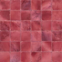 20x20 Handvorm Wandtegels - Luca Granate