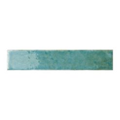5x25 Wandtegels Handvorm Potters Azur Glans